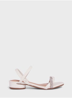 اشتري Ada Ankle Strap Low Heel Sandals في الامارات