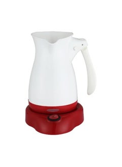 Buy VIO® Electric Hot Water Milk Tea Coffee Kettle Stainless Steel Greek Turkish Coffee Maker Portable Electric Portable Heating Machine Portable Hot Pot (White) in UAE