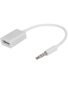 اشتري Male To Female AUX USB Converter Cable في الامارات