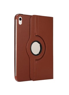 Buy Rotating Flip Cover For HUAWEI MatePad 11.5-Inch Brown in Saudi Arabia