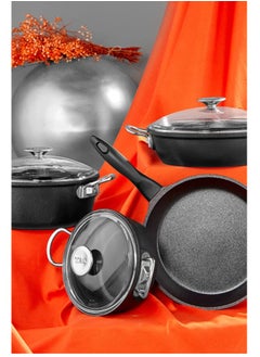 Buy Tac Corvina  7Pcs Cast Cookware Set- Made in Turkey in UAE