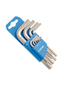 Buy Set of Hex Wrenches 220/3LPH, long type on plastic clip, 9x Hex Wrench (1.5, 2, 2.5, 3, 4, 5, 6, 8, 10 mm) in Saudi Arabia