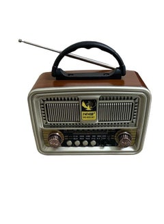 Buy Portable radio with dual amfm receiver, usb port and memory port with bluetooth in Saudi Arabia