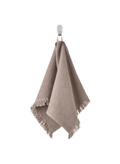 اشتري Hand towel light grey/brown 40x70 cm في السعودية