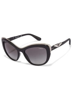 Buy Full Rim Cat Eye Women Sunglass - VO5054-S W44/11 - Lens Size: 53 mm - Black in Saudi Arabia