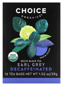 اشتري Decaf Black Tea Earl Grey 16 Tea Bags 1.02 oz (29 g) في الامارات