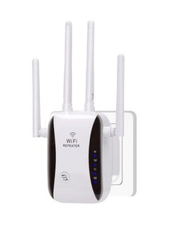 اشتري WiFi Extender, WiFi Signal Booster Up to 4000 Square Feet and 32 Devices, Home WiFi Extender Signal Booster, Remote Amplifier with Ethernet Port, Access Point, Alexa Compatible في الامارات