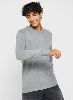 Buy Logo V-Neck Sweater in Saudi Arabia