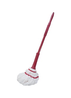 Buy Home Pro Twist and Squeeze Cotton Mop Extendable Microfibre For Kitchen Floor Hands Free Wringing in UAE