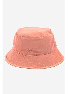 اشتري Women Embroidered Logo Bucket Hat, Pink في السعودية