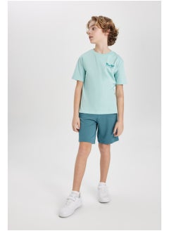 Buy Boy Regular Fit Knitted Shorts in Egypt