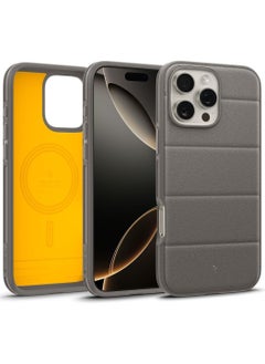 Buy Athlex Mag iPhone 16 PRO MagSafe Case Cover Military Grade with Integrated Grip - Active Gray in UAE