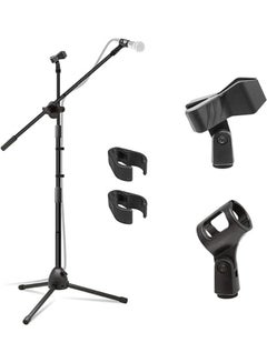 Buy DEVICE OF URBAN INFOTECH Boom Mic Stand Dual Clip Holder Boom Arm For Mic Microphone Suspension Stand for Stage Studio Home in Egypt
