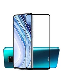 Buy Glass Screen Protector Xiaomi Redmi Note 9S / Note 9 Pro/Note 9 Pro Max - Black Frame in Egypt