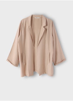 اشتري Plain Long Sleeve Oversize Women's Jacket في مصر