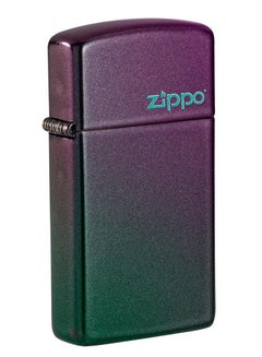 اشتري Slim Iridescent Zippo Logo Windproof Lighter في الامارات