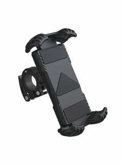 Buy Bike Phone Holder, Motorcycle Phone Mount, Mountain Bike Accessories for Adult Bikes, Scooter Baskets Handlebar Kit Cell Phone Clip for 4.7 to 6.8 Inch Smartphone, Black in Saudi Arabia