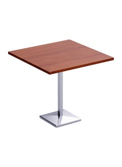 Buy Mahmayi Barra 500X500E-120 4 seater Square Base H105 Bar Table Apple cherry in UAE