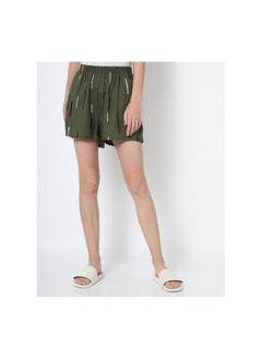 Buy Green Women Casual Shorts in UAE