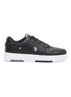 اشتري Women's Black Low-Top Sneakers - Lightweight With White Sole , Comfortable Casual Shoes في الامارات