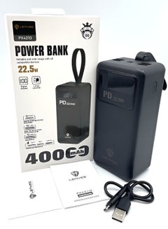 اشتري 40000mah Magsafe Power Bank 22.5W Portable Power Bank High-Quality Smart Charging Technology LED Display Model: PX421D في الامارات