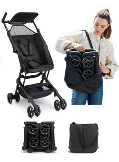 Buy Clutch Ultra Compact Lightweight Travel Stroller for Babies & Toddlers, Black in UAE