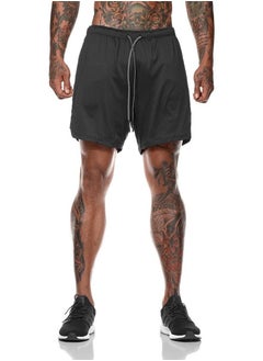 Buy Men's Beach Shorts Sports Running Shorts Mesh Sports Fitness Shorts in UAE