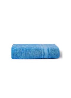 Buy Towel Sir Henry -Bath  450 GSM 100% Cotton Terry 70x140 cm Soft Feel Super Absorbent Blue in UAE