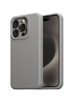 اشتري جراب Remson Mag-X المغناطيسي الهجين الواقي المصنوع من السيليكون مع حماية عسكرية متوافق مع iPhone 15 Pro Max 6.7 - رمادي حجري في الامارات