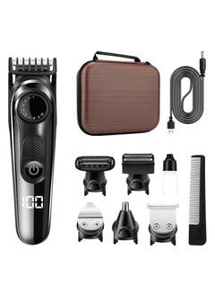 اشتري 5-in-1 Men's Multifunctional Hair Clipper Home Electric Shaver Hair Trimmer Set في السعودية