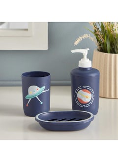 اشتري Harry 3-Piece Cosmic Gemini Bath Accessories Set 16 x 7 x 16 cm في الامارات