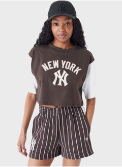 Buy New York Yankees Mlb Cropped T-Shirt in UAE