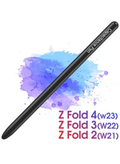 اشتري SAMSUNG Galaxy S Pen Fold Edition, Slim 1.5mm Pen Tip Compatible Galaxy Z Fold 3 Black في الامارات