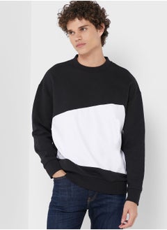 Buy Colour Block Sweatshirt in UAE