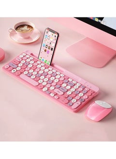 Buy Wireless Keyboard Rechargeable Bluetooth Keyboard Mouse Set in Saudi Arabia