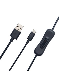 اشتري OBSBOT كابل طاقة بيانات USB-A إلى USB-C مع مفتاح تشغيل/إيقاف في الامارات