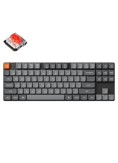 اشتري K1 Max Swappable Gateron RGB Backlight Red Switch Low profile Keyboard في الامارات