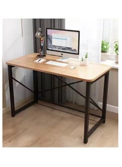 Buy Simple design computer desk multi-purpose computer table and comfortable study desk 120x60x73 cm in Saudi Arabia