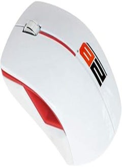 Buy 2B (MO33R) 2.4G Wireless Mouse - Red With White Cover in Egypt