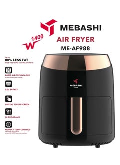 Buy Mebashi Air Fryer 3.5L 1400W in UAE