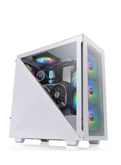 Buy Nanotech White Super Gaming & Rendering PC, AMD Ryzen 7800X3D, RTX 4070 12GB Dual OC, 32GB DDR5 RAM 7200MHz, 2TB SSD NVMe, 750W Gold Rated PSU, 240mm Liquid Cooler, Windows 11 Pro | Wi-Fi+BT in UAE