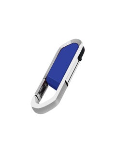 Buy USB Flash Drive, Portable Metal Thumb Drive with Keychain, USB 2.0 Flash Drive Memory Stick, Convenient and Fast Pen Thumb U Disk for External Data Storage, (1pc 32GB Blue) in Saudi Arabia