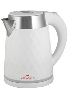 اشتري Armadillo Kettle Double Layer Diamond 1.7 L – 1500 Watt White في مصر