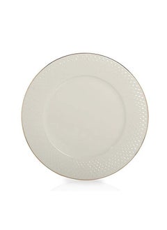 اشتري Eclat Porcelain Round Platter Gold 30 cm في الامارات