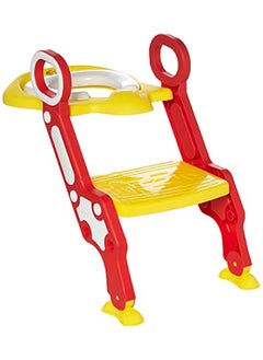 اشتري Step Stool Foldable Potty Trainer Seat- Yellow في الامارات