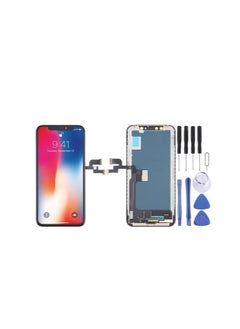 Buy RYN® For IPhone X LCD Screen Replacement Display Assembly,5.8 inch Black, With repair tool kit and Screen Protector. Compatible models A2221 A2111 A2223 in UAE