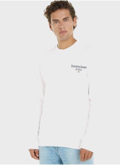 Buy Logo Crew Neck Sweatshirt in Saudi Arabia