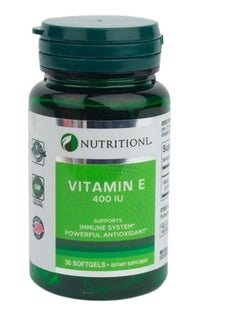 اشتري Vitamin E 400Iu 30 Softgels في السعودية