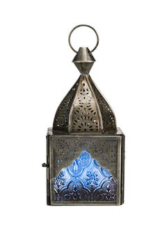 اشتري HilalFul Classic Mini Zinc Antique Cherry Decorative Candle Holder Lantern | For Home Décor in Eid, Ramadan, Wedding | Living Room, Bedroom, Indoor, Outdoor Decoration | Islamic Themed | Moroccan في السعودية