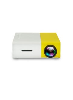 Buy YG300 Pro LED Mini Projector 480x272 Pixels Supports 1080P HDMI-compatible USB Audio Portable Home Media Video Player in UAE